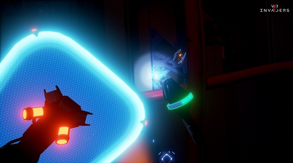 Скриншот из VR Invaders