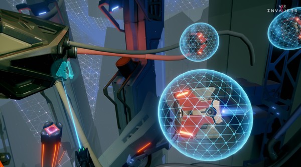 Скриншот из VR Invaders