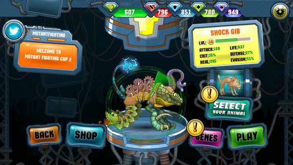 Скриншот из Mutant Fighting Cup 2