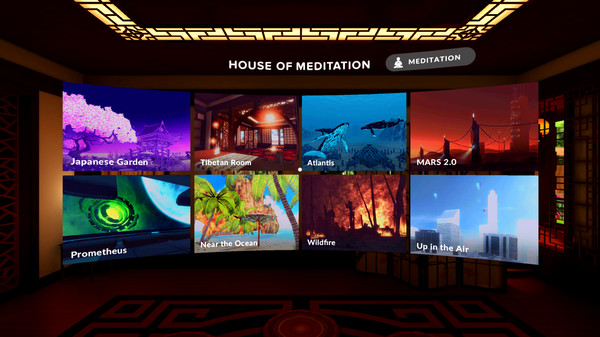 Скриншот из House of Meditation