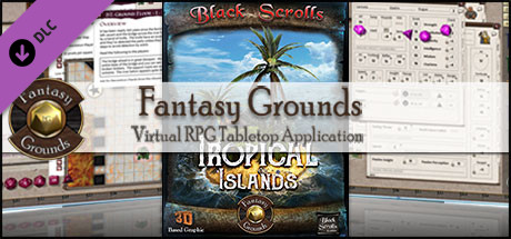 Fantasy Grounds - Black Scroll Games - Tropical Islands (Map Pack) cover art