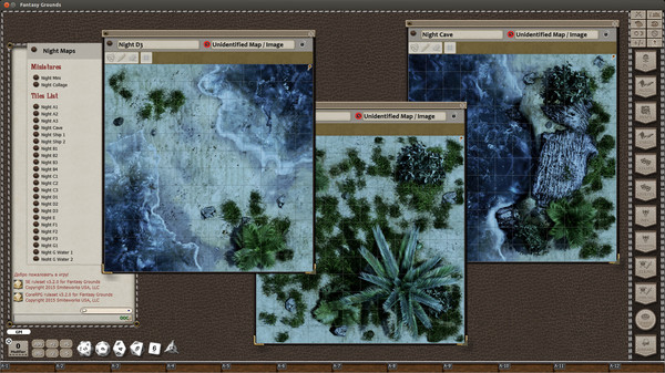 Скриншот из Fantasy Grounds - Black Scroll Games - Tropical Islands (Map Pack)