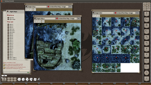 Скриншот из Fantasy Grounds - Black Scroll Games - Tropical Islands (Map Pack)