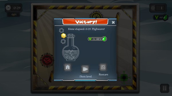 Liquid Pinball game for Linux 1