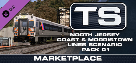 TS Marketplace: North Jersey Coast & Morristown Lines Scenario Pack 01 Add-On cover art