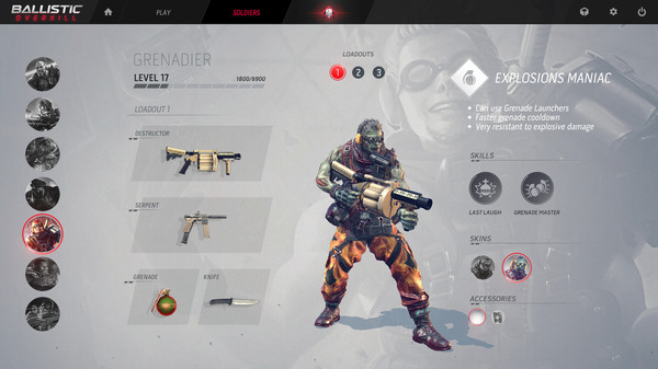 Скриншот из Ballistic Overkill - Grenadier: Zombie