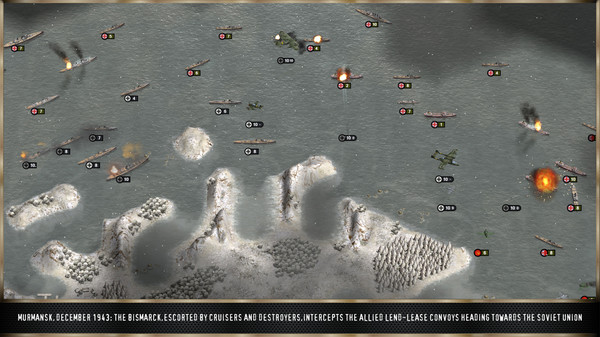 Скриншот из Order of Battle: Kriegsmarine