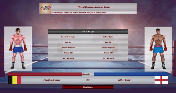 Скриншот из World Boxing Manager