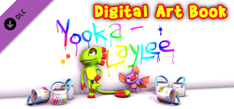 Yooka-Laylee Digital Artbook cover art