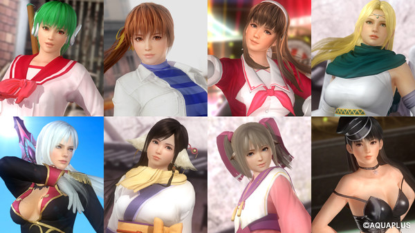 Скриншот из DOA5LR AQUAPLUS Mashup Set