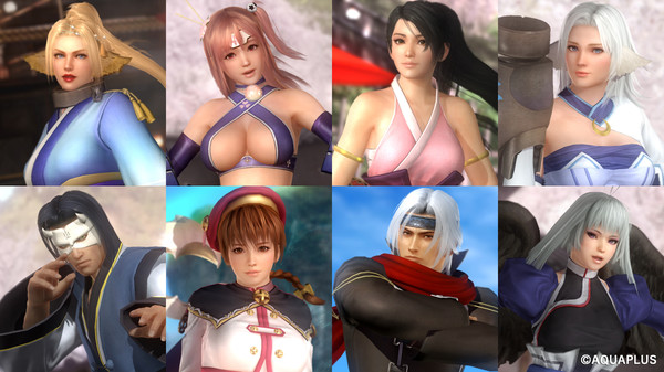 Скриншот из DOA5LR AQUAPLUS Mashup Set