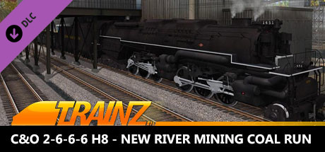 Trainz 2019 DLC: C&O 2-6-6-6 H8 - New River Mining Coal Run cover art