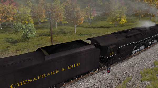 Скриншот из Trainz 2019 DLC: C&O 2-6-6-6 H8 - New River Mining Coal Run