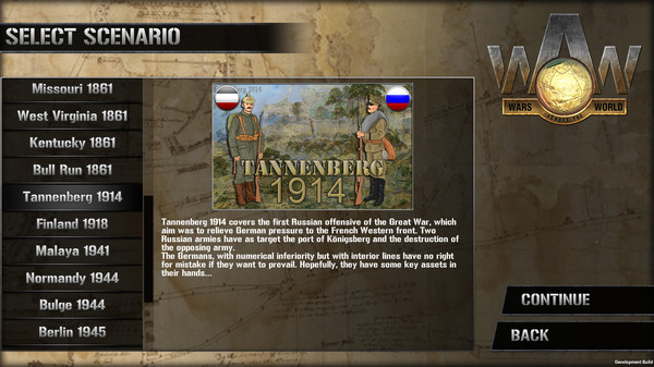 Скриншот из Wars Across the World: Tannenberg 1914