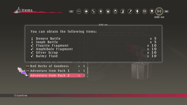 Скриншот из Tales of Berseria™ - Adventure Item Pack 2