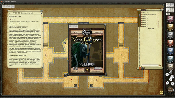 Скриншот из Fantasy Grounds - Mini-Dungeon #008: Carrionholme (PFRPG)