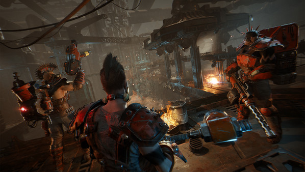 Скриншот из Necromunda: Underhive Wars