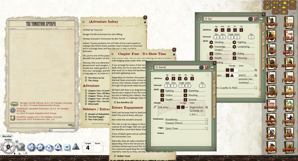 Скриншот из Fantasy Grounds - Deadlands Reloaded: Abracadabra and an Arab Cadaver (Savage Worlds)