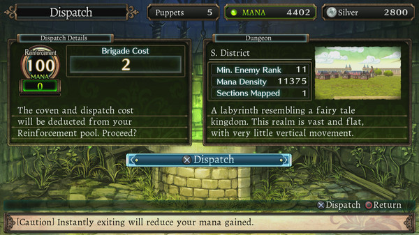 Скриншот из Labyrinth of Refrain: Coven of Dusk Скриншот из Labyrinth of Refrain: Coven of Dusk