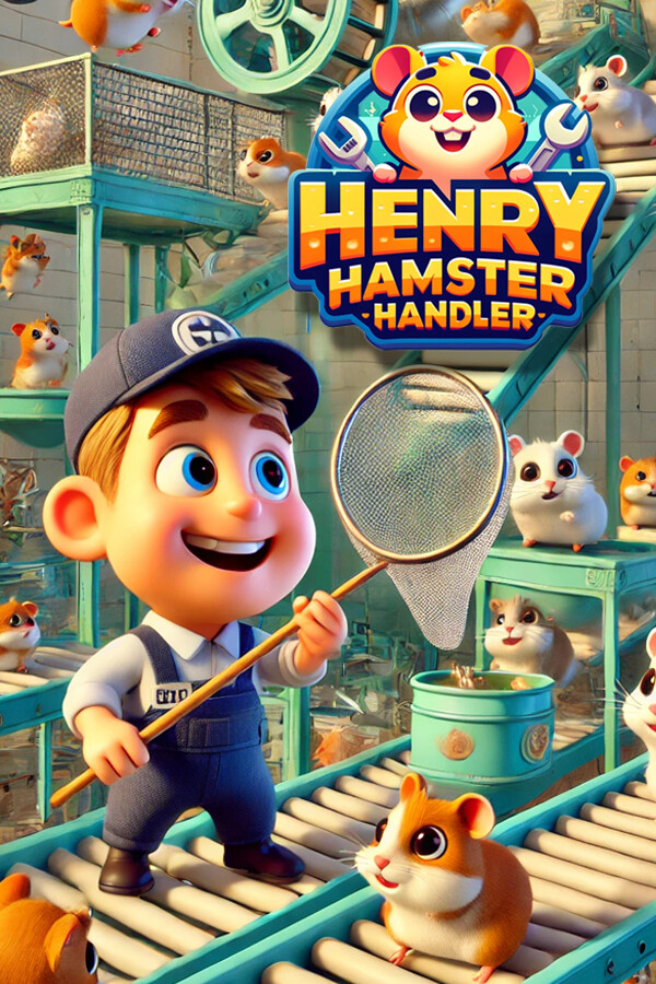 Steam portrait for Henry The Hamster Handler VR.