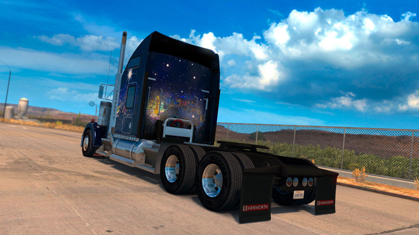 Скриншот из American Truck Simulator - Christmas Paint Jobs Pack