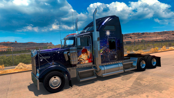 Скриншот из American Truck Simulator - Christmas Paint Jobs Pack