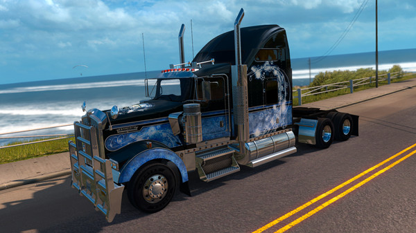 Скриншот из American Truck Simulator - Christmas Paint Jobs Pack