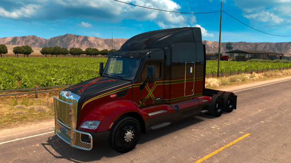 Скриншот из American Truck Simulator - Christmas Paint Jobs Pack