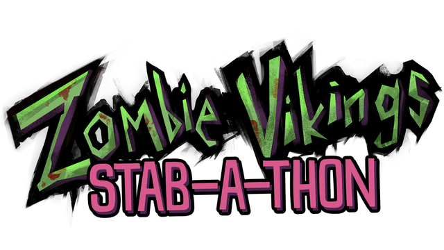 Zombie Vikings: Stab-a-thon Logo