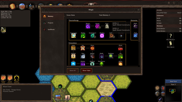 Wizards and Warlords screenshot