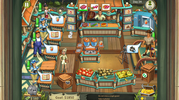 Katy and Bob: Safari Cafe game for windows Pc 1