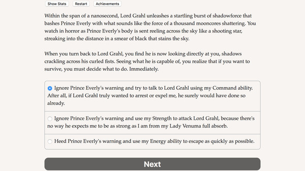 Скриншот из VERSUS: The Elite Trials