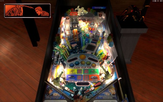 Скриншот из Stern Pinball Arcade: Starship Troopers