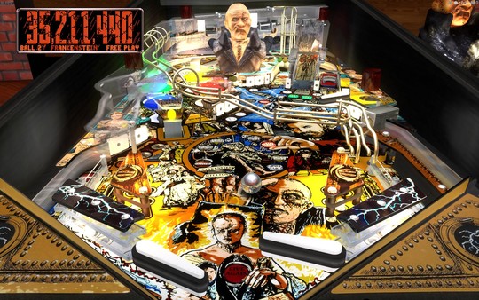 Скриншот из Stern Pinball Arcade: Mary Shelley's Frankenstein