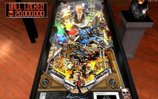 Скриншот из Stern Pinball Arcade: Mary Shelley's Frankenstein