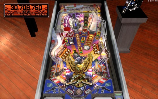 Скриншот из Stern Pinball Arcade: Harley Davidson