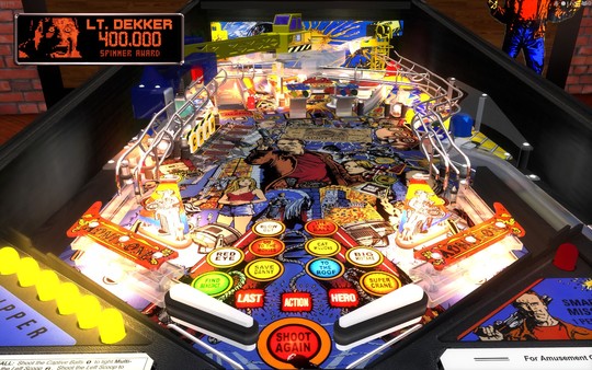 Скриншот из Stern Pinball Arcade: Last Action Hero