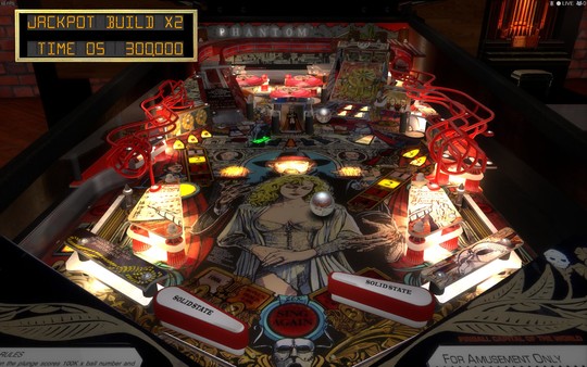 Скриншот из Stern Pinball Arcade: Phantom of the Opera