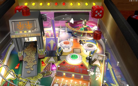 Скриншот из Stern Pinball Arcade: High Roller Casino