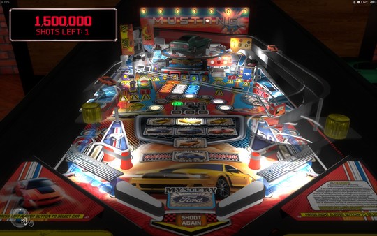 Скриншот из Stern Pinball Arcade: Mustang