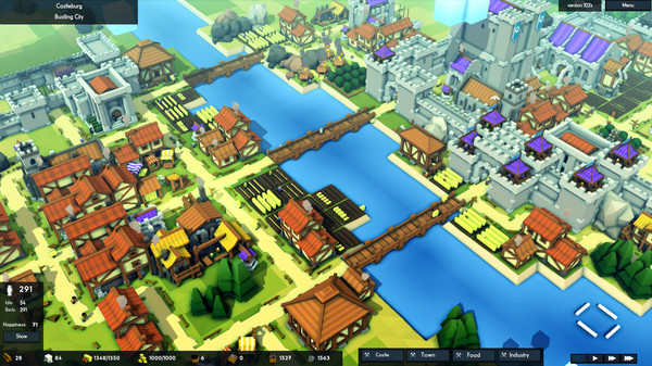 Kingdoms and Castles game for Linux 1