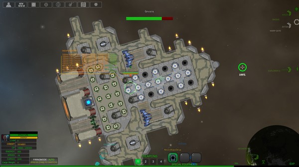 Скриншот из StarShip Constructor