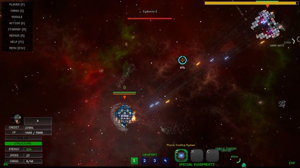 Скриншот из StarShip Constructor