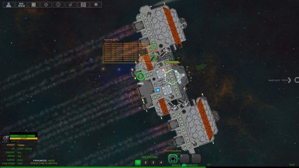 Скриншот из StarShip Constructor