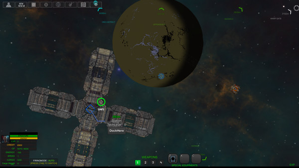 Скриншот из StarShip Constructor