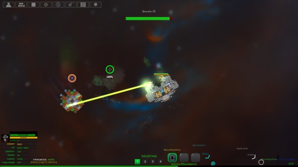 Скриншот из StarShip Constructor