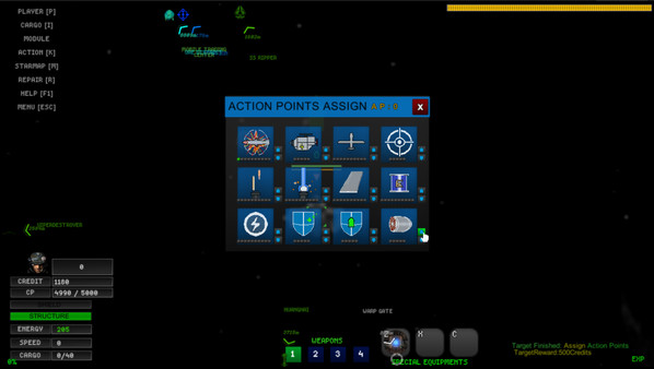 Скриншот из StarShip Constructor