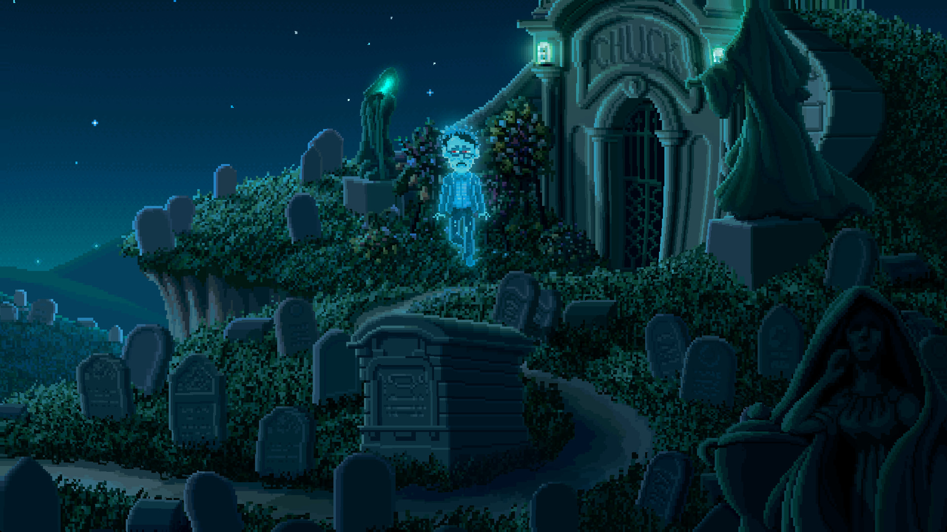 thimbleweed park art