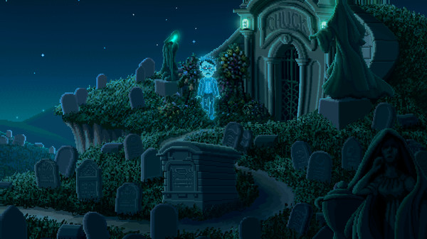 Скриншот из Thimbleweed Park