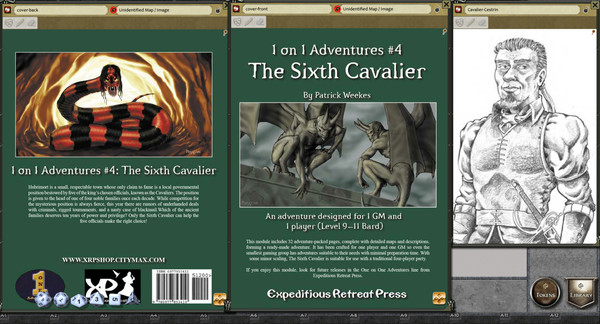 Скриншот из Fantasy Grounds - 1 on 1 Adventures #4: The Sixth Cavalier (PFRPG⁄3.5E)